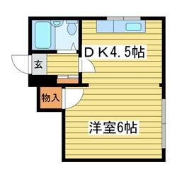 イーストサイド１６の物件間取画像